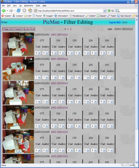 Filter Editing with PicMan